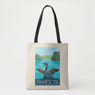 Tote Bag Minnesota Loon