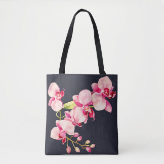 Tote Bag Minuit Bleu vif Pink Orchid Leggings