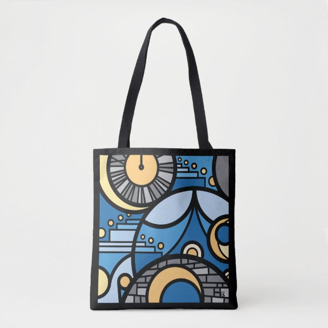 Tote Bag Minuit sonne (Devant)
