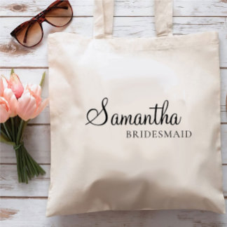 Tote Bag Minuscule domestique personnalisée, mariée Customi