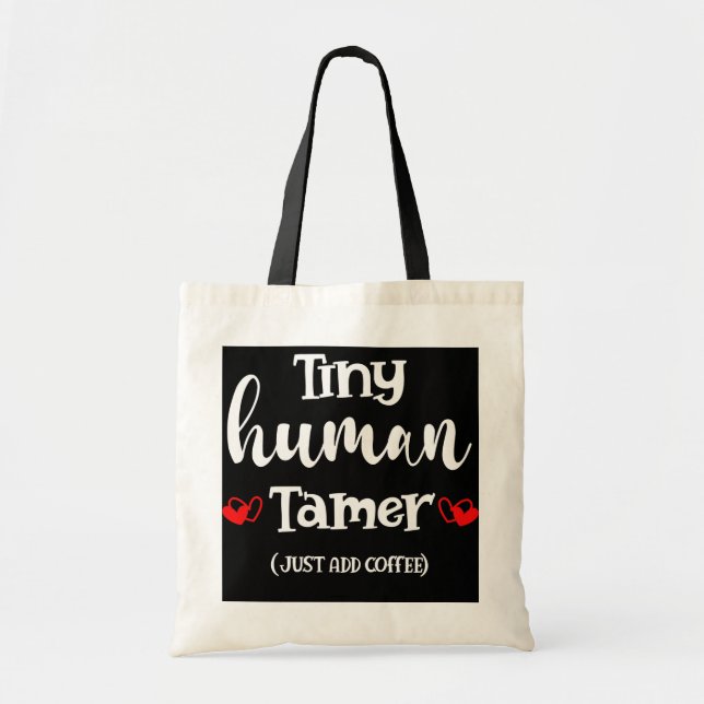 Tote Bag Minuscule travailleur de garde d'enfants Tamer hum (Devant)