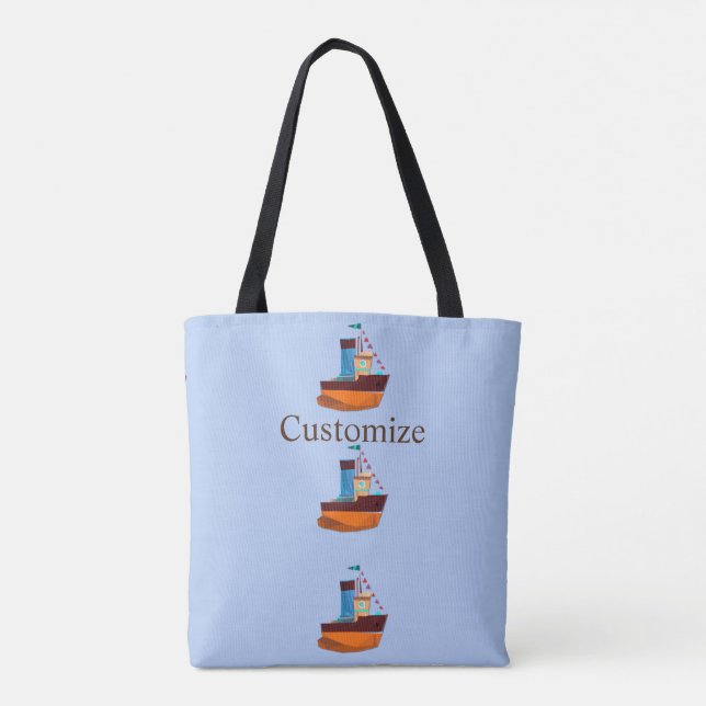 Tote Bag Minuscules remorqueurs Thunder-Cove (Dos)
