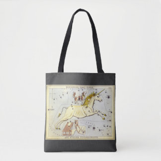 Tote Bag Miroir d'Urania, Carte céleste d'astronomie vintag
