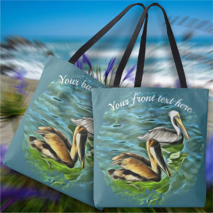 Tote Bag Mismaloya Pelicans 0329