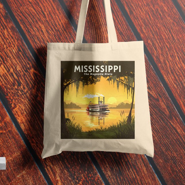 Tote Bag Mississippi vintage (Créateur téléchargé)