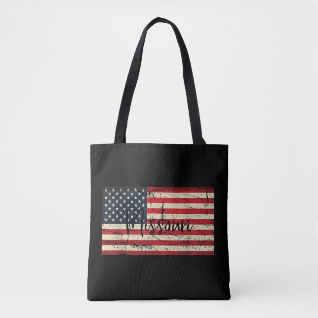Tote Bag Missouri City State USA (Devant)
