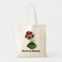 Mlle la mort de Dia de Muertos Mexican