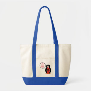 Tote Bag Mme Pingouin personnalisée Albanie