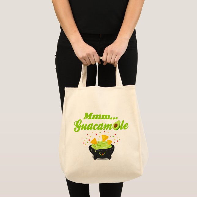 Tote Bag Mmm Guacamole (Devant (produit))