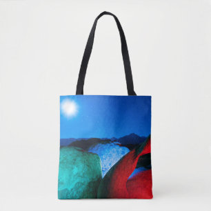 Tote Bag Mobius Arch & rochers   Alabama Hills, Californie