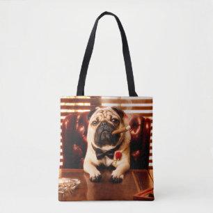 Tote Bag Mobster Dog