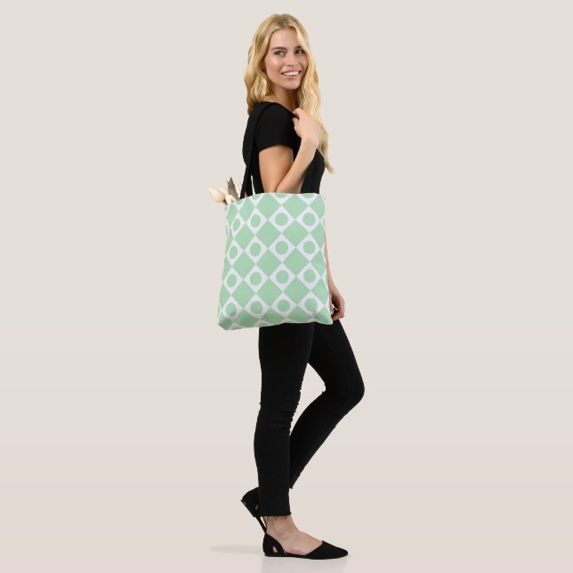Tote Bag Mod Retro 60's (Sur le modèle)