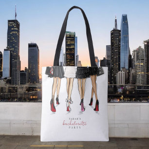 Tote Bag Mode de demoiselle d'honneur à New York personnali
