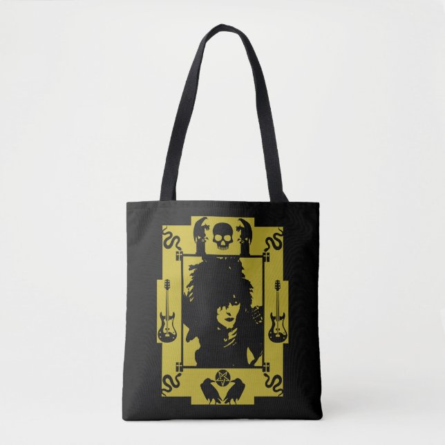 Tote Bag Mode Goth Rock (Devant)