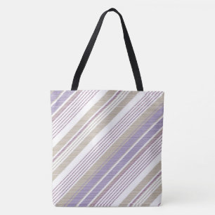 Tote Bag Mode Lavande/Beige/Tan Fourre-tout
