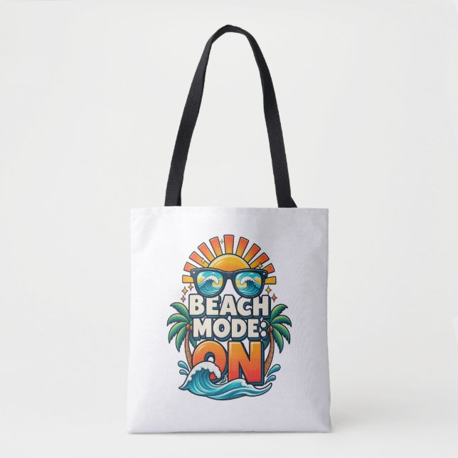 Tote Bag Mode Plage : Prêt (Devant)