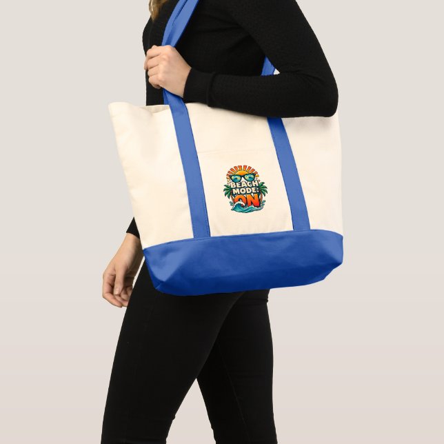 Tote Bag Mode Plage : Prêt (Devant (produit))