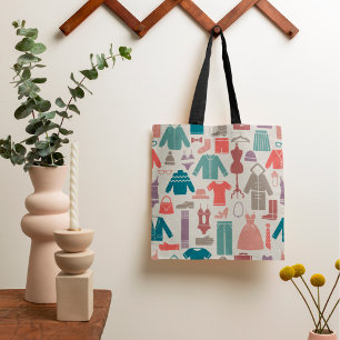 Tote Bag Mode tendance Motif élégant Vêtements Graphique