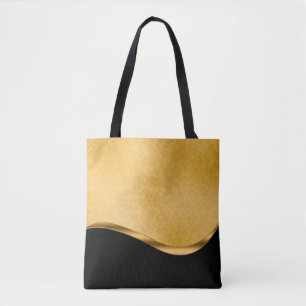 Tote Bag Modèle damassé or