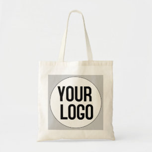 Tote Bag modèle de conception de logo personnalisé sur