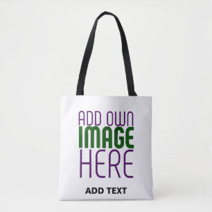 TOTE BAG MODÈLE DE TEXTE D'IMAGE BLANCHE SIMPLE MODERNE