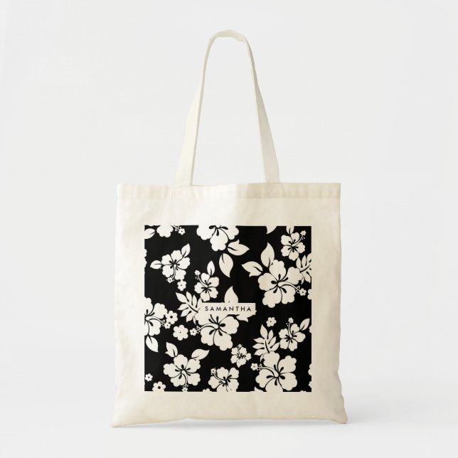 Tote Bag Modèle floral (Devant)