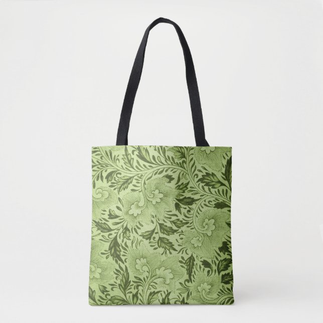 Tote Bag Modèle floral vintage (Devant)