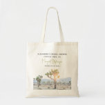 Tote Bag Modern Boho Desert Joshua Tree Bridal Shower Favor<br><div class="desc">Modern Boho Desert Joshua Tree Bridal Shower Favor Tote Bag: a useful souvenir tote bag with a Joshua tree and your bridal shower or bachelorette's location. The template is ready to update your guests' names and their wedding roles.</div>