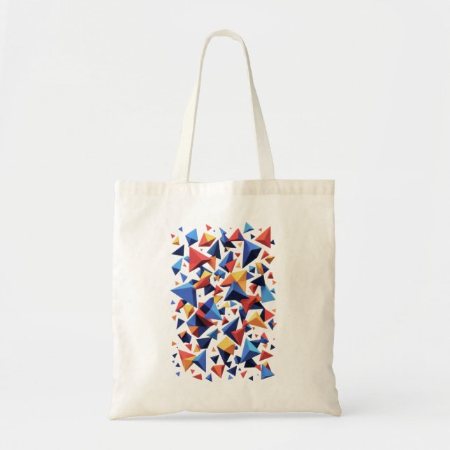 Tote Bag Modern Fragment Grid (Devant)