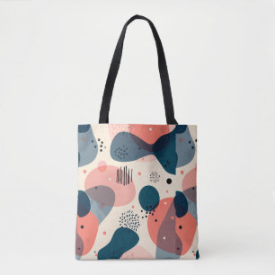 Tote Bag Moderne abstrait du milieu du siècle