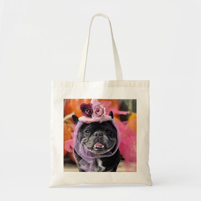 Tote Bag Moderne Créez votre propre photo de chien (Devant)