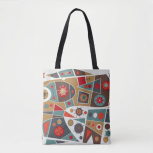 Tote Bag Moderne de milieu de siècle No. 18