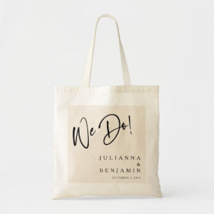 Tote Bag Moderne Nous Faisons Élégant Mariage Sur Mesure Iv
