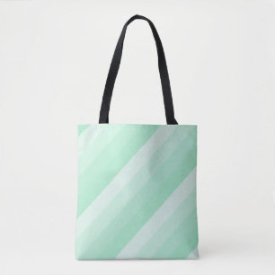 Tote Bag Moderne tendance Monnaie verte Modèle design rayé