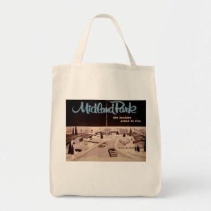 Tote Bag Moderne vintage du milieu du siècle