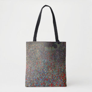 Tote Bag Mohnfeld, Gustav Klimt