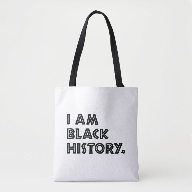 Tote Bag Mois de l'histoire des Noirs Conception graphique  (Devant)