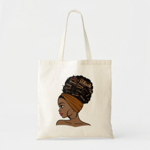 Tote Bag Mois de l'histoire noire afro-américaine des femme