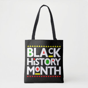 Tote Bag Mois de l'histoire noire Melanin Bruh Sista King Q