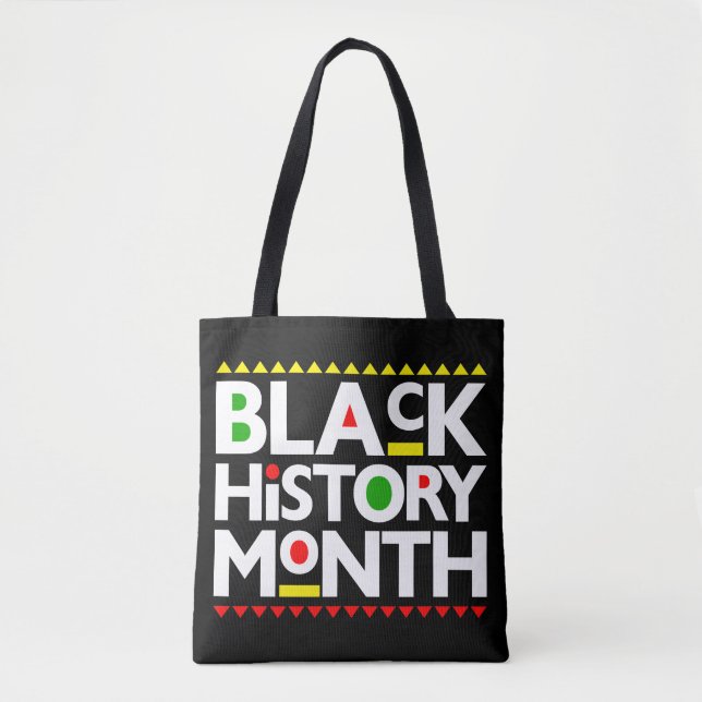 Tote Bag Mois de l'histoire noire Melanin Hommes Femmes Fil (Devant)
