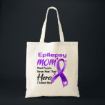 Tote Bag Mois de sensibilisation à l'épilepsie Cadeaux de r<br><div class="desc">Epilepsie Maman La plupart des gens ne rencontrent jamais leur héros J'ai levé la mienneÉpilepsie,  les dons d'épilepsie,  le mois de l'épilepsie,  l'épilepsie combattante,  soutien épilepsie,  l'épilepsie guerrière,  épilepsie ribbon,  épilepsie maladie,  mois de sensibilisation,  sensibilisation à l'épilepsie</div>