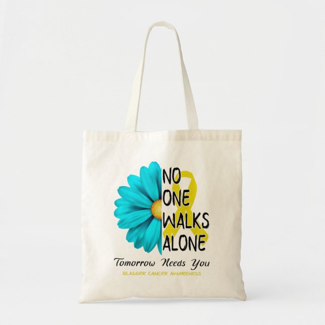 Tote Bag Mois de sensibilisation au cancer de la vessie Cad (Devant)
