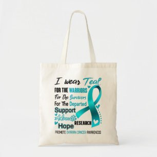 Tote Bag Mois de sensibilisation au cancer de l'ovaire Cade
