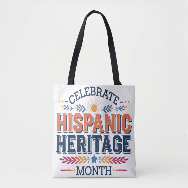 Tote Bag Mois du patrimoine hispanique (Devant)