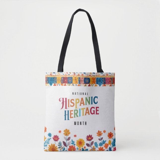 Tote Bag Mois du patrimoine hispanique (Devant)