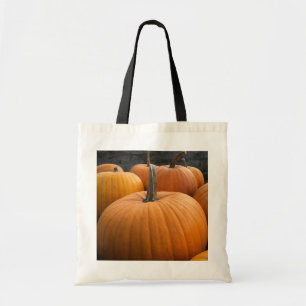 Tote Bag Moisson d'automne Orange Citrouilles