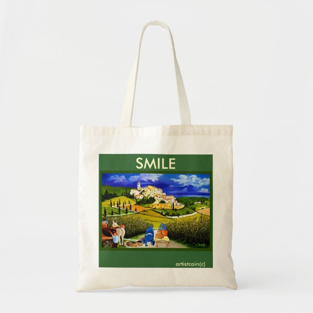 TOTE BAG MOISSONNEZ LES RAISINS (Devant)