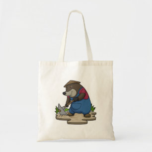 Tote Bag Mole en tant qu'agriculteur