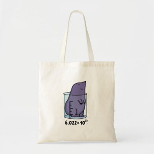 Tote Bag Mole Equation Cute Mole Dans Un Jeu De Bécher