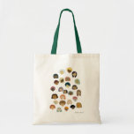 Tote Bag Mom Bag<br><div class="desc">This tote bag features quirky illustrated faces of lots of lovely ladies.</div>